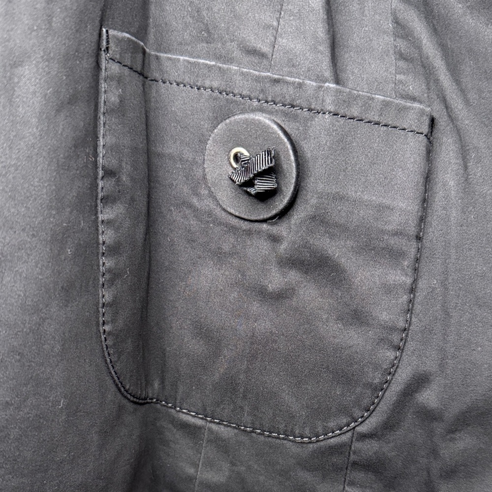 Talbots Black Button-Front Jacket - Picture 5 of 9